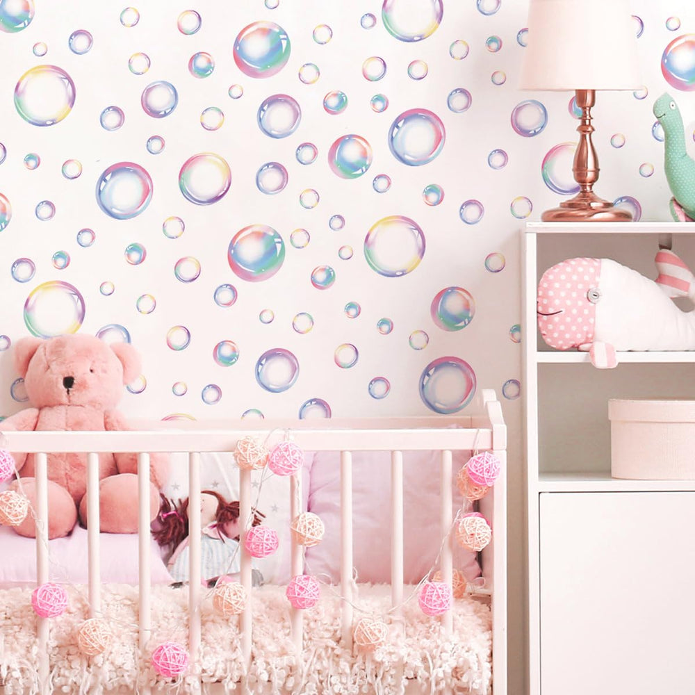 Runtoo peel-and-stick wall stickers enable quick, clean room updates.