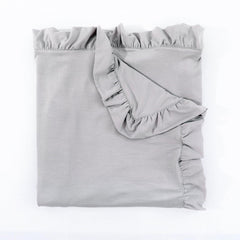 Runzhuoyang bamboo rayon blanket closeup shows breathable, soft fabric.