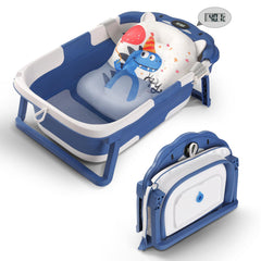 RURING collapsible baby bathtub saves space during travel