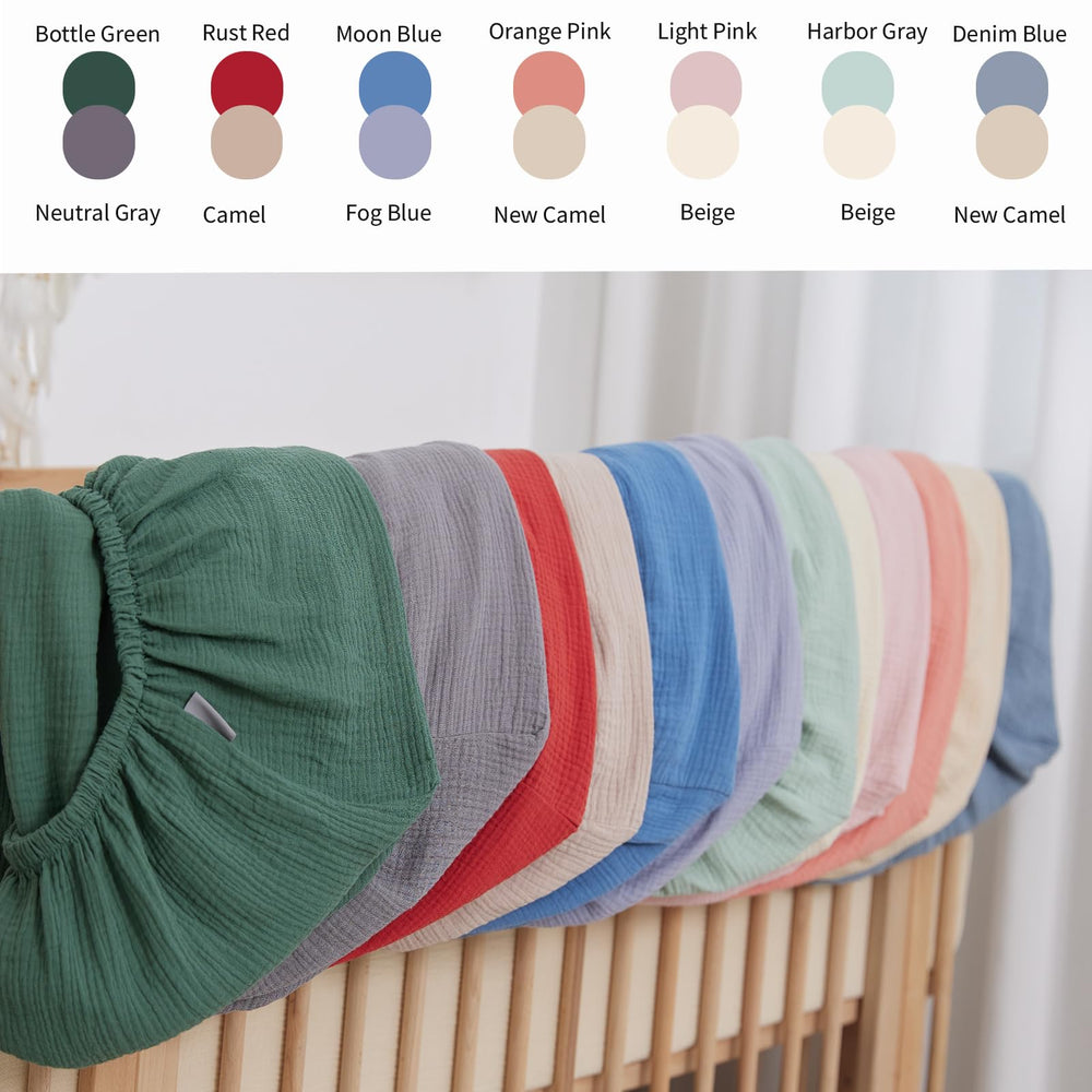 Rutiwa toddler bed compatibility two-pack simplifies nursery transitions.