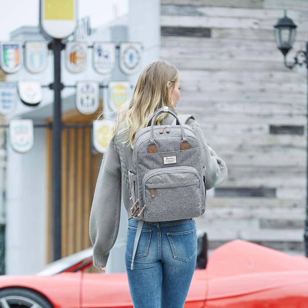 RUVALINO diaper bag pacifier case keeps small items organized and accessible.