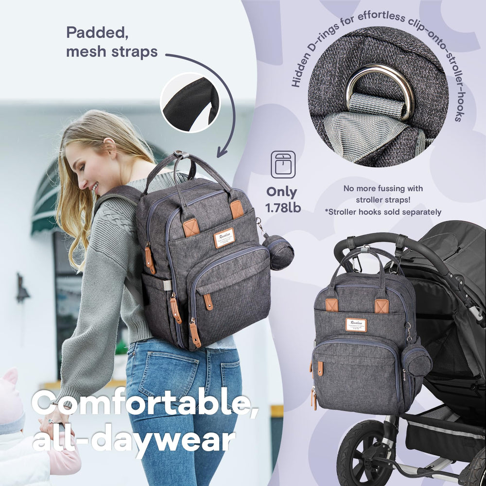 RUVALINO padded laptop pocket adds safe storage for devices