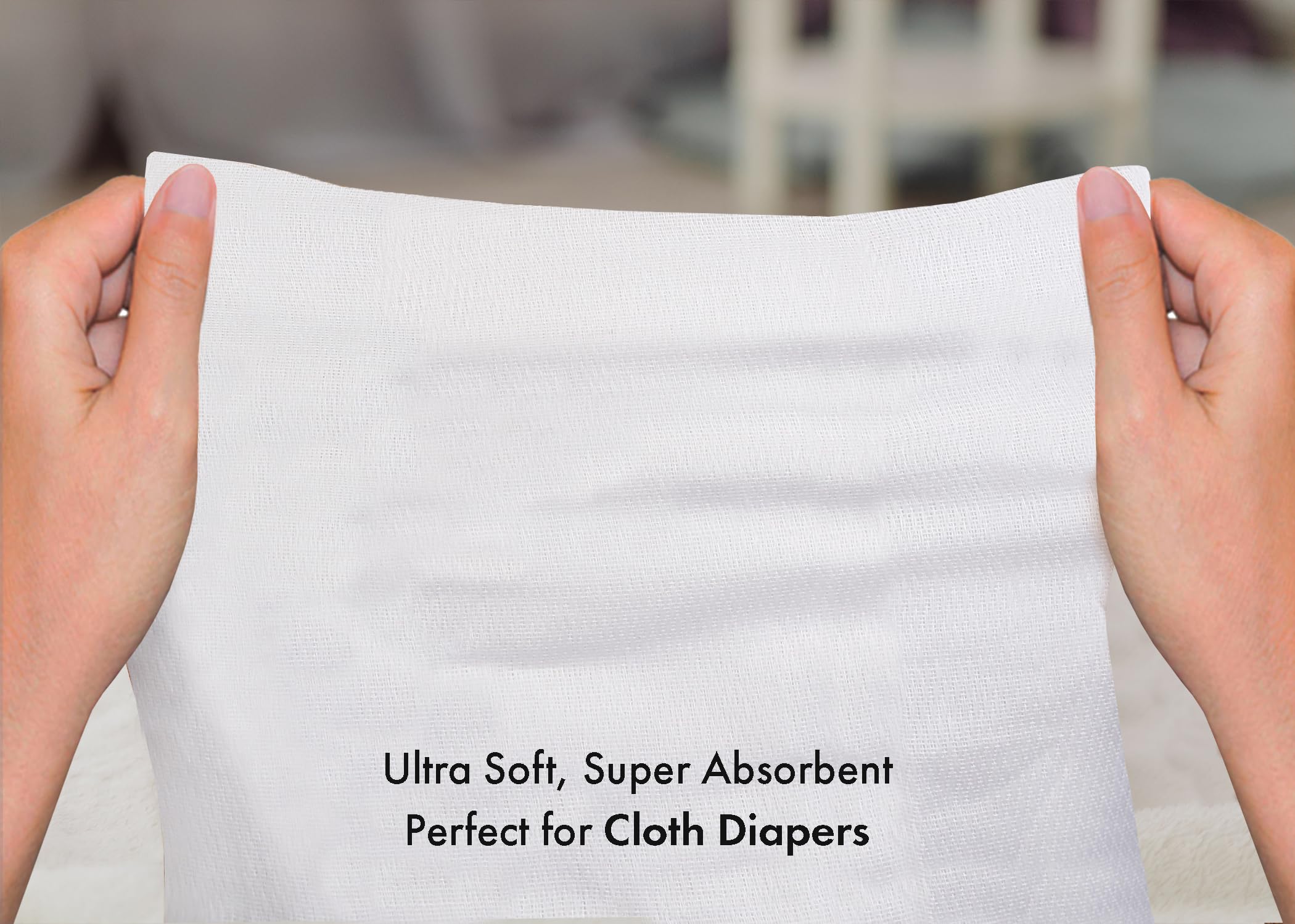 RUVANTI six-pack offers versatile uses from diapers to burp cloths.