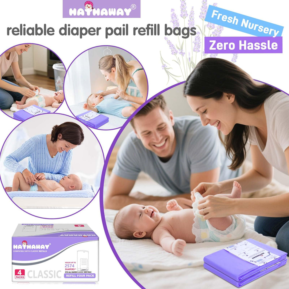 RUZAKO refill extends to 2,574 diapers.