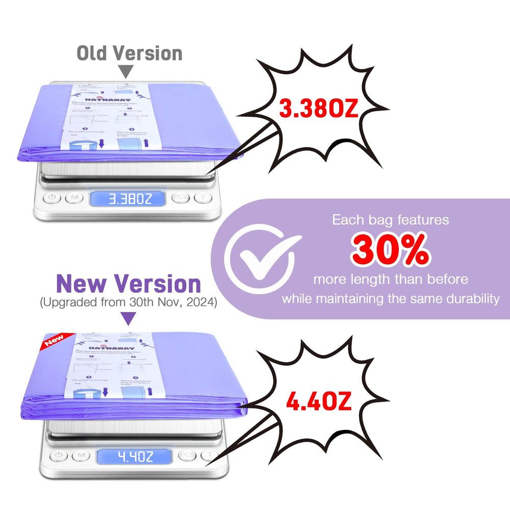 Lavender scent and multi-layer film for odor reduction