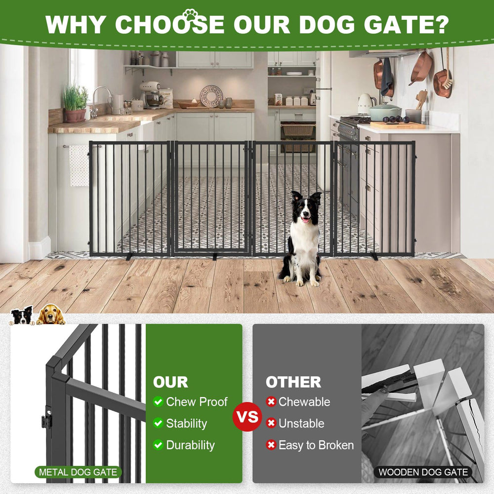 Rvdeaa extra-wide 96-inch gate length ideal for doorways