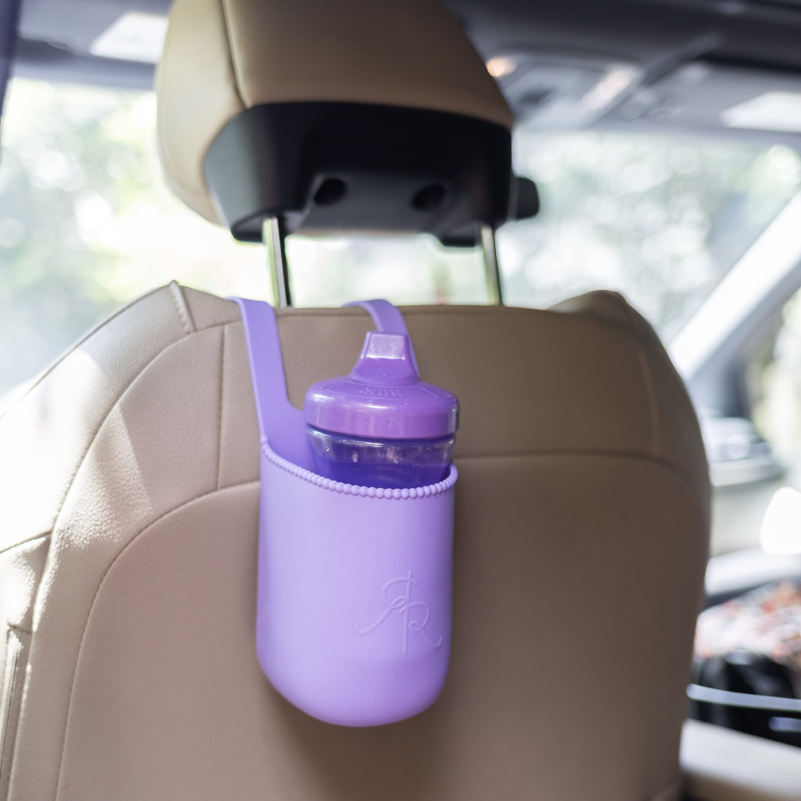 Ryan & Rose Cutie Holder in orchid color, collapsible design for easy packing