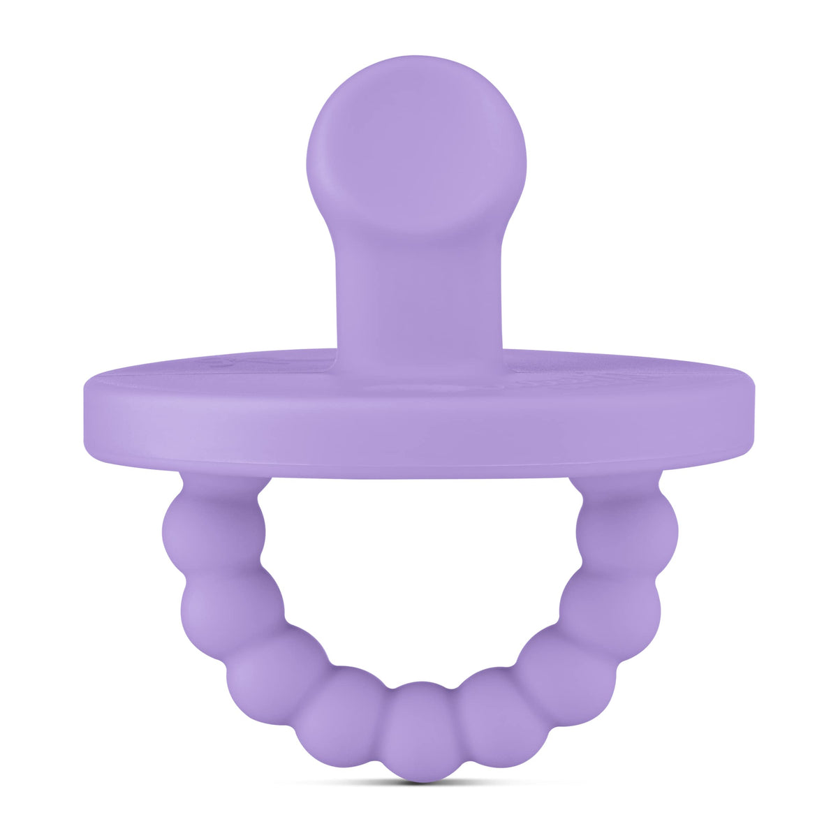 Ryan & Rose Cutie PAT Slant nipple pacifier in orchid for soothing and teething relief
