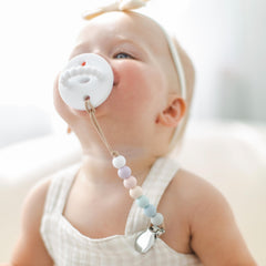 Ryan & Rose Georgia pacifier clip made in USA.