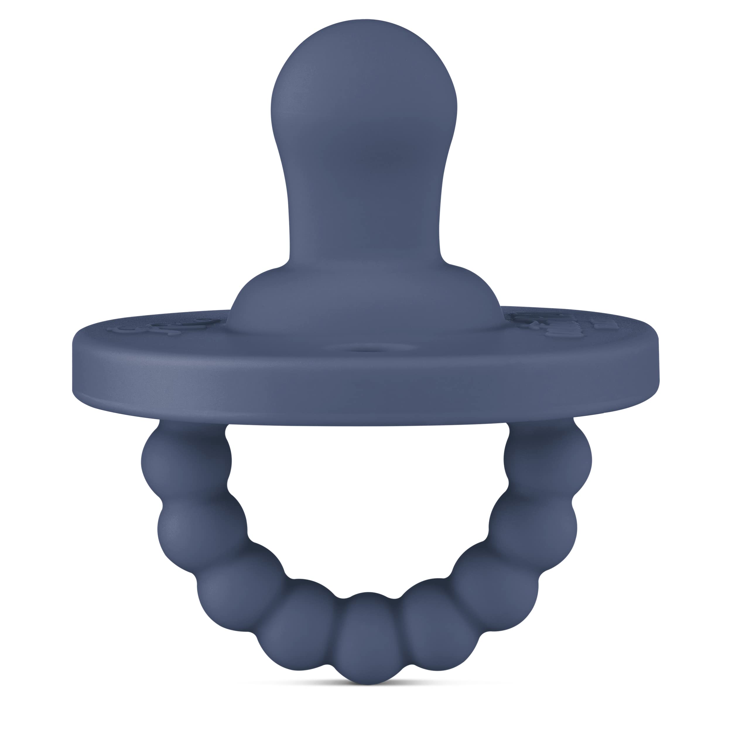Ryan & Rose Cutie PAT Flat Captain: soft silicone comfort for teething on the go.