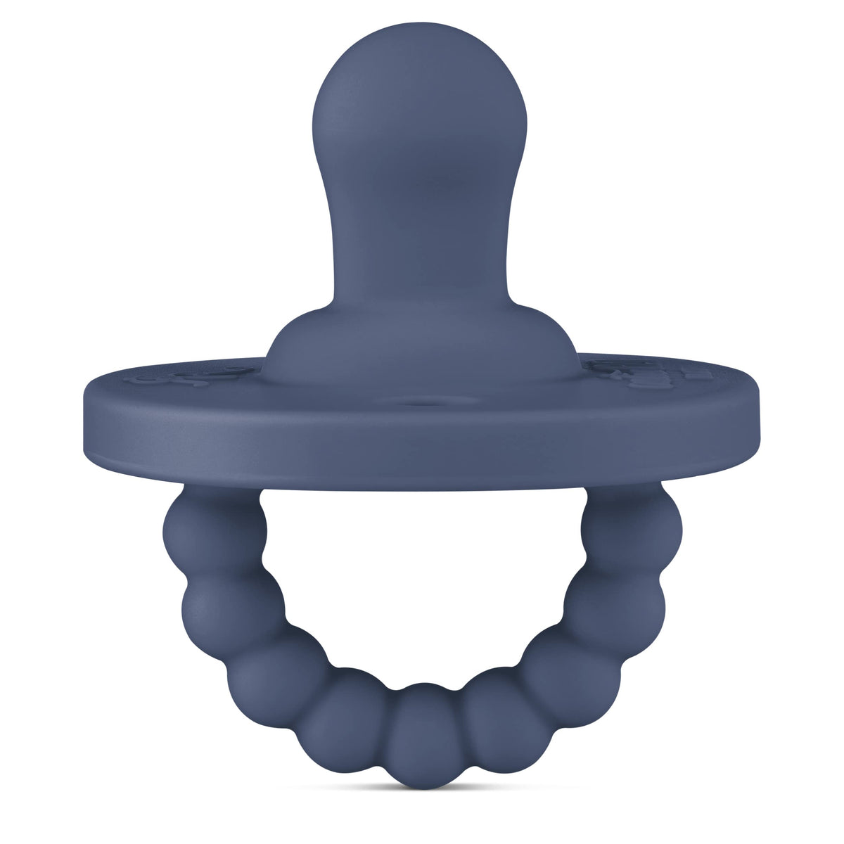 Ryan & Rose Cutie PAT Flat Captain: soft silicone comfort for teething on the go.