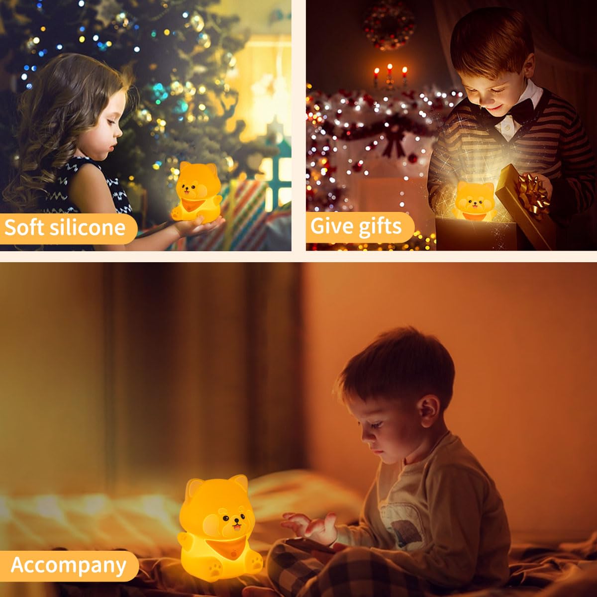 Up to 50 hours of soft light per charge