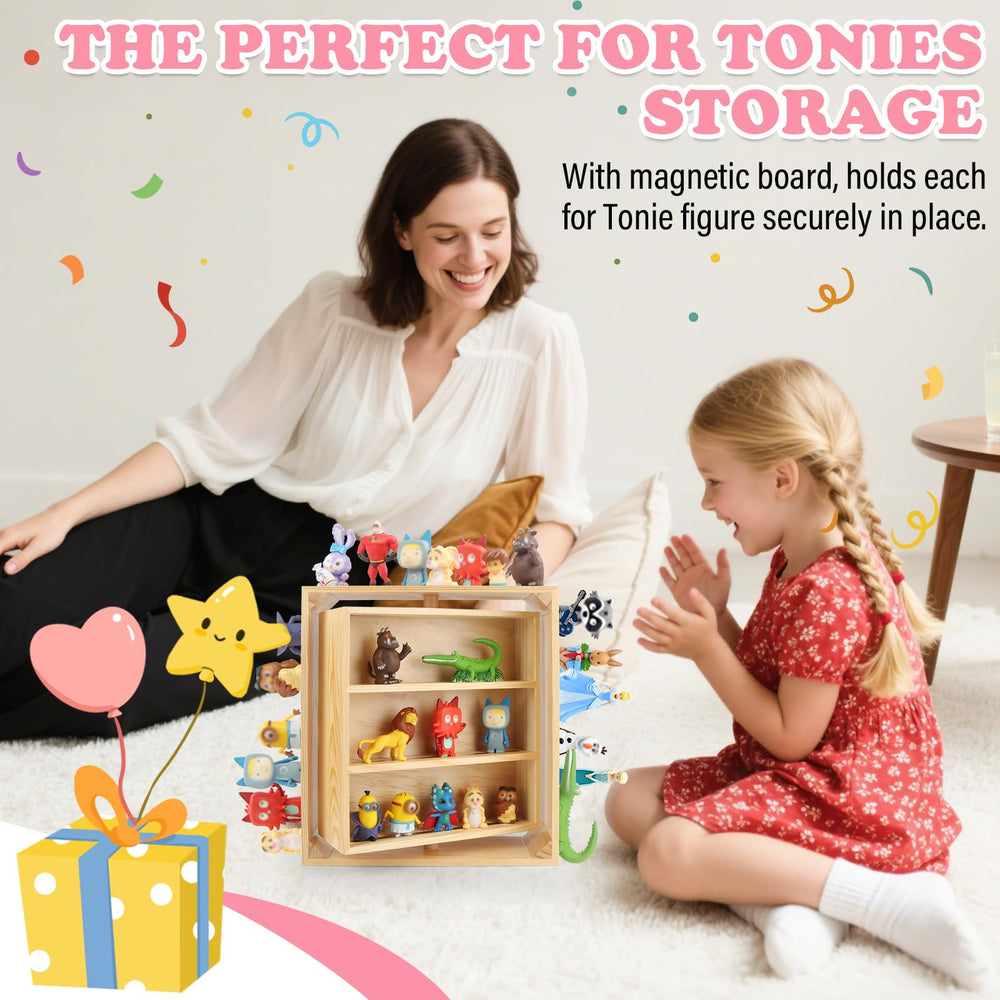 RZYLKA kid-friendly shelf enhances playroom organization and visual appeal