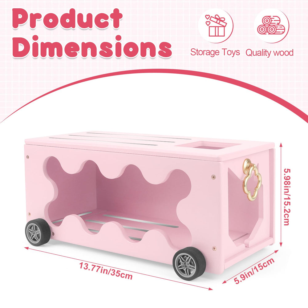 RZYLKA Tonies organizer with open-top design enables easy figure swaps