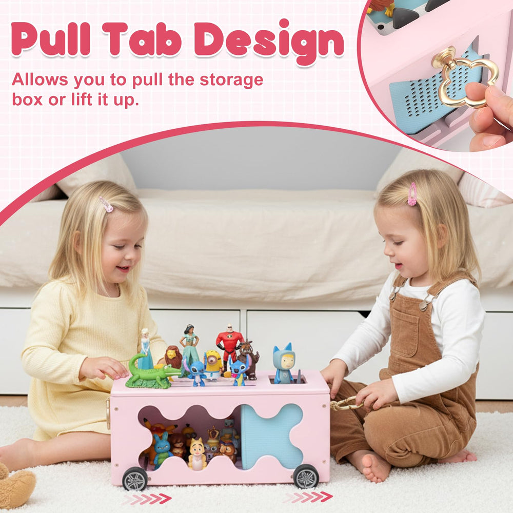 RZYLKA Shelf serves as decorative yet organized display in a child’s room