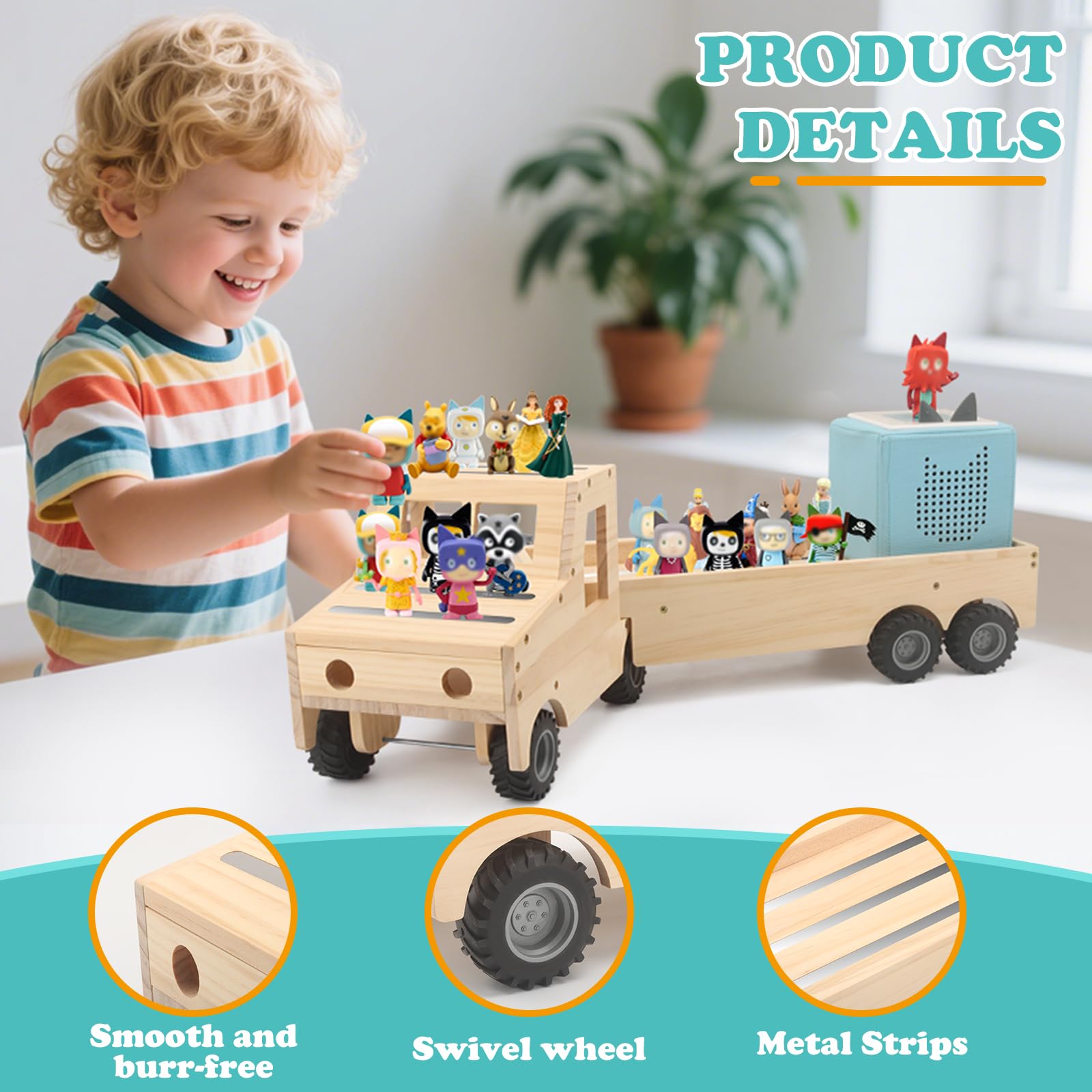 RZYLKA Tonies easy installation shelf simplifies setup and organization