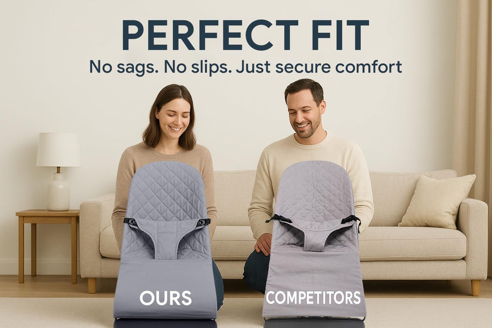 Removable cover for BabyBjorn Bouncer, easy cleaning and maintenance.