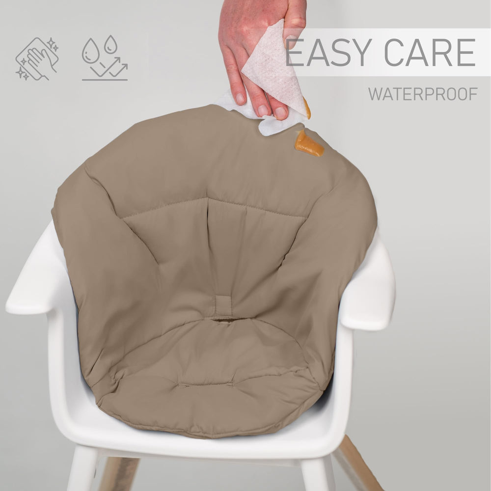 SA ACCESSORIES cushion upgrade enhances Stokke Clikk chair aesthetics and function.