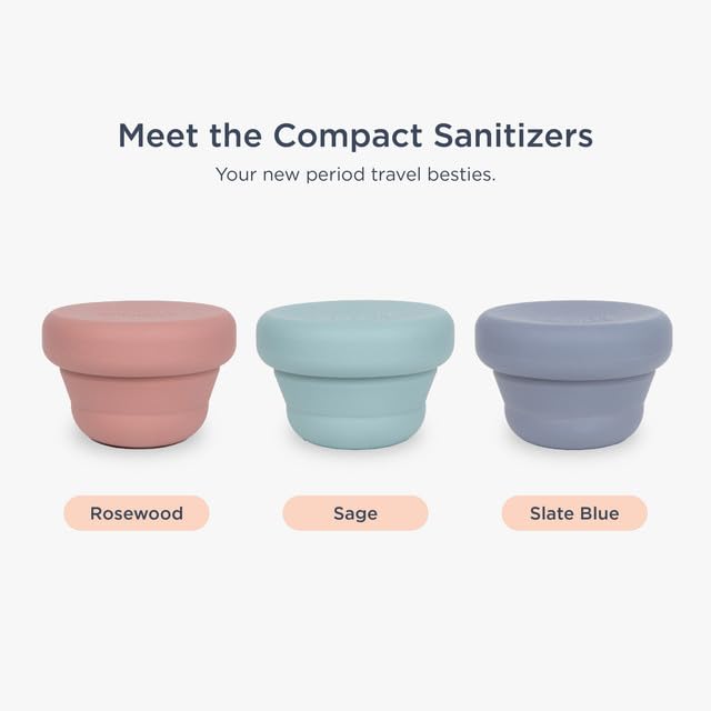 Saalt Compact Sanitizer delivers fast three-minute sanitation.
