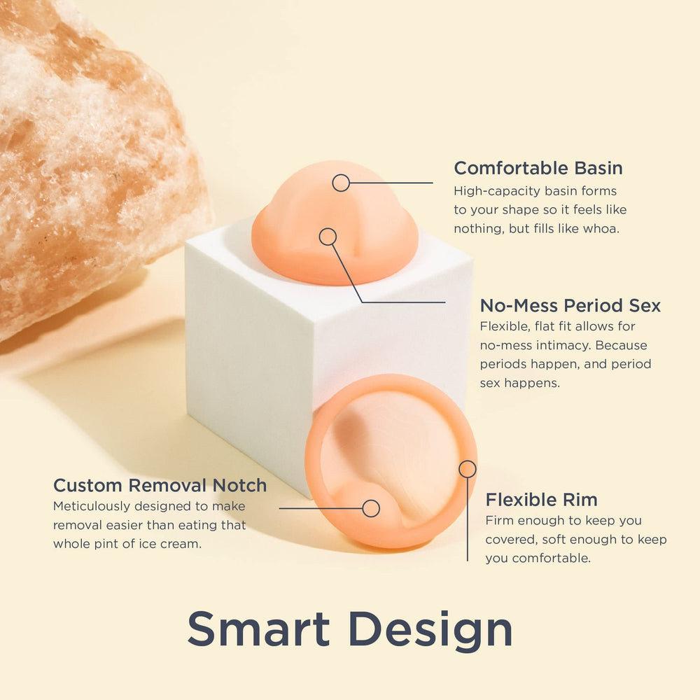 Saalt Disc folded for insertion demonstrates easy placement