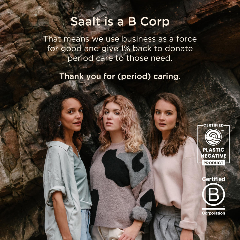 Saalt made in the USA reflects quality and responsible manufacturing.