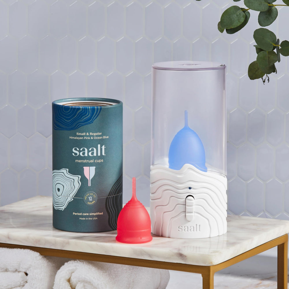 Saalt Steamer no-boil steam sanitization saves time during routines.