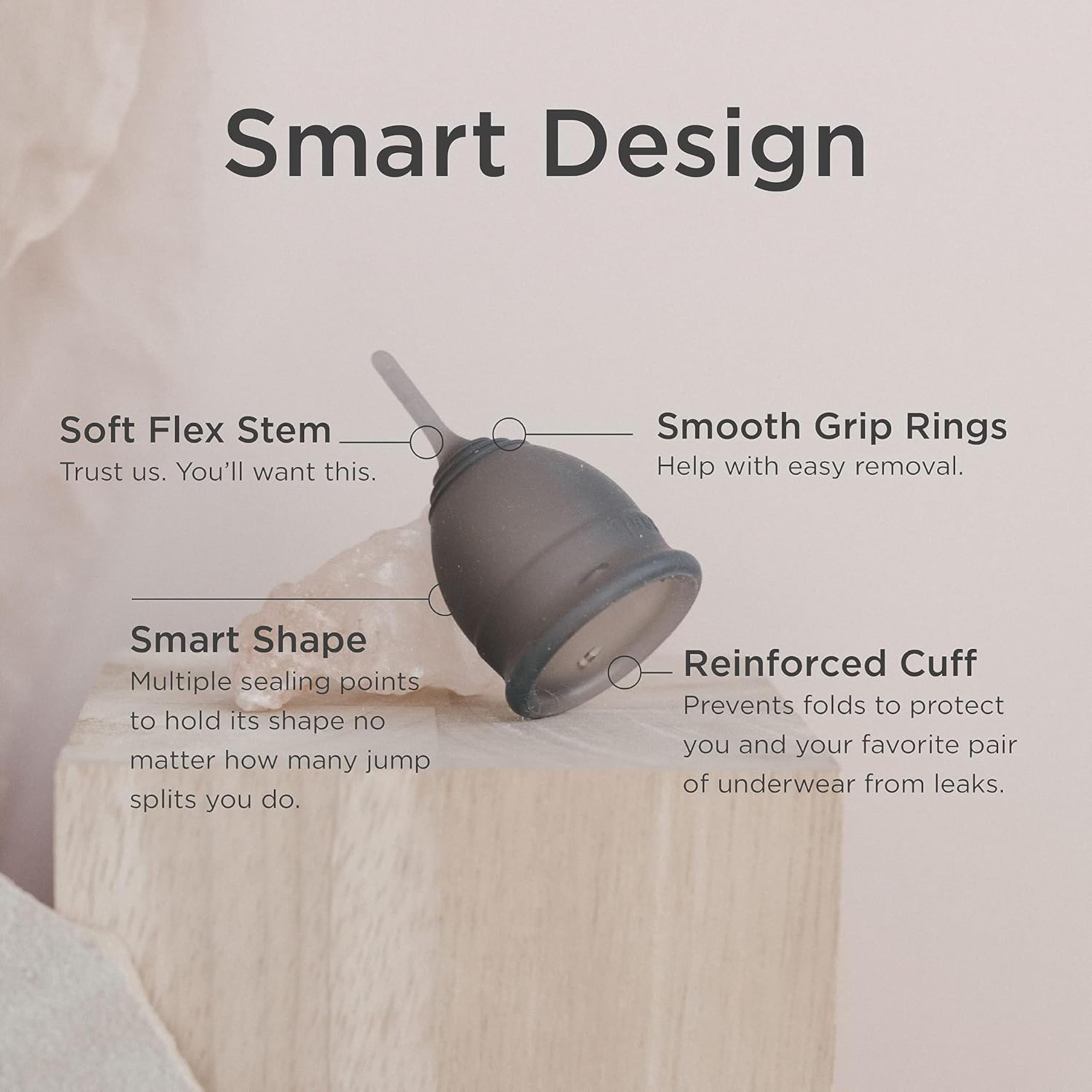 Packaging and carry bag for Saalt Soft cup