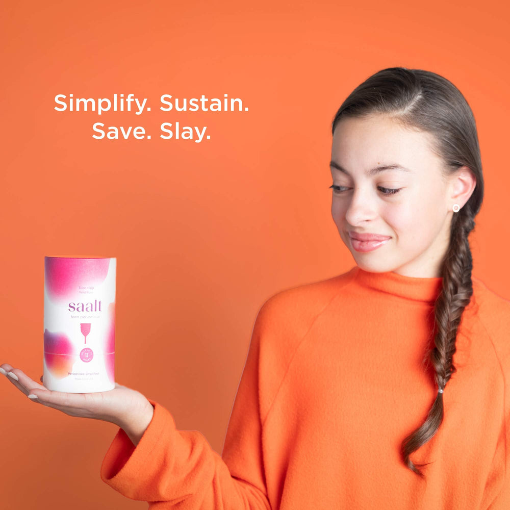 Saalt Teen Cup simple cleaning demonstrates boil-safe maintenance