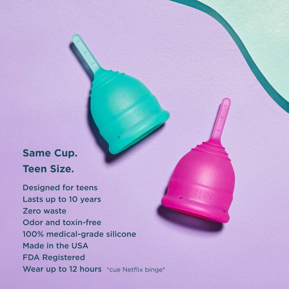 Saalt Teen Cup soft-stem detail emphasizes comfortable handling