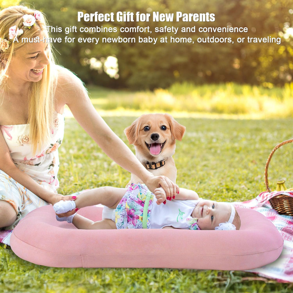 Saanerueen safety certified baby lounger with CPC CPSIA CPSC overview