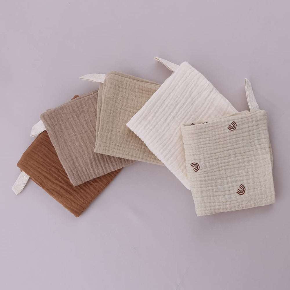 Saccgt baby bath towel absorbent cotton gauze for bath time