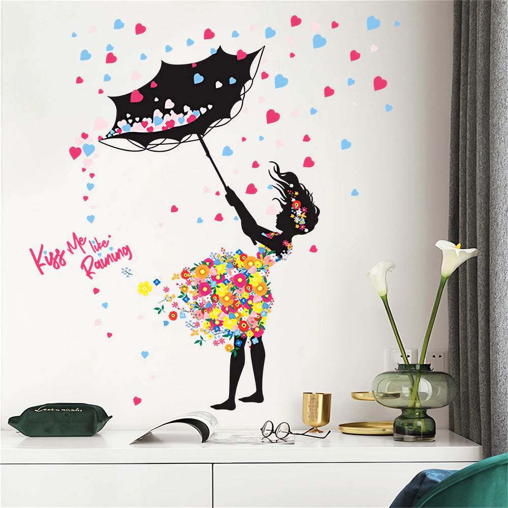 Sacinora Colorful Flower wall decals brighten spaces with vibrant petals for kids