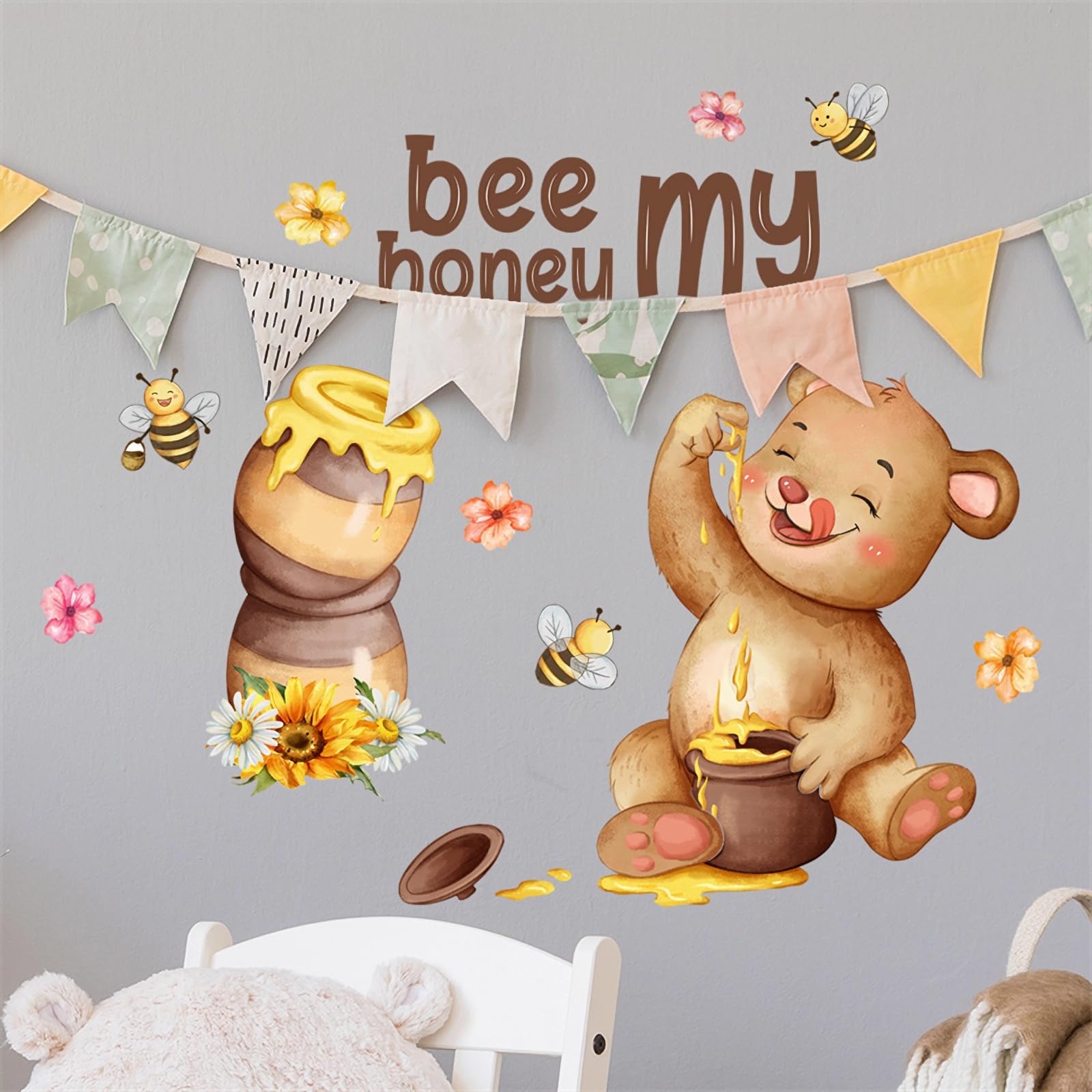 Eco-friendly materials ensure safe decorating for kids' spaces.