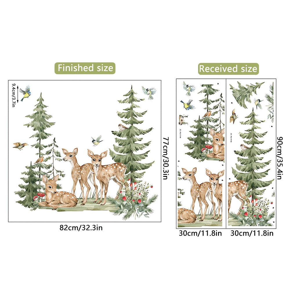 Sacinora eco-friendly wall sticker pack is safe, versatile decor for any surface