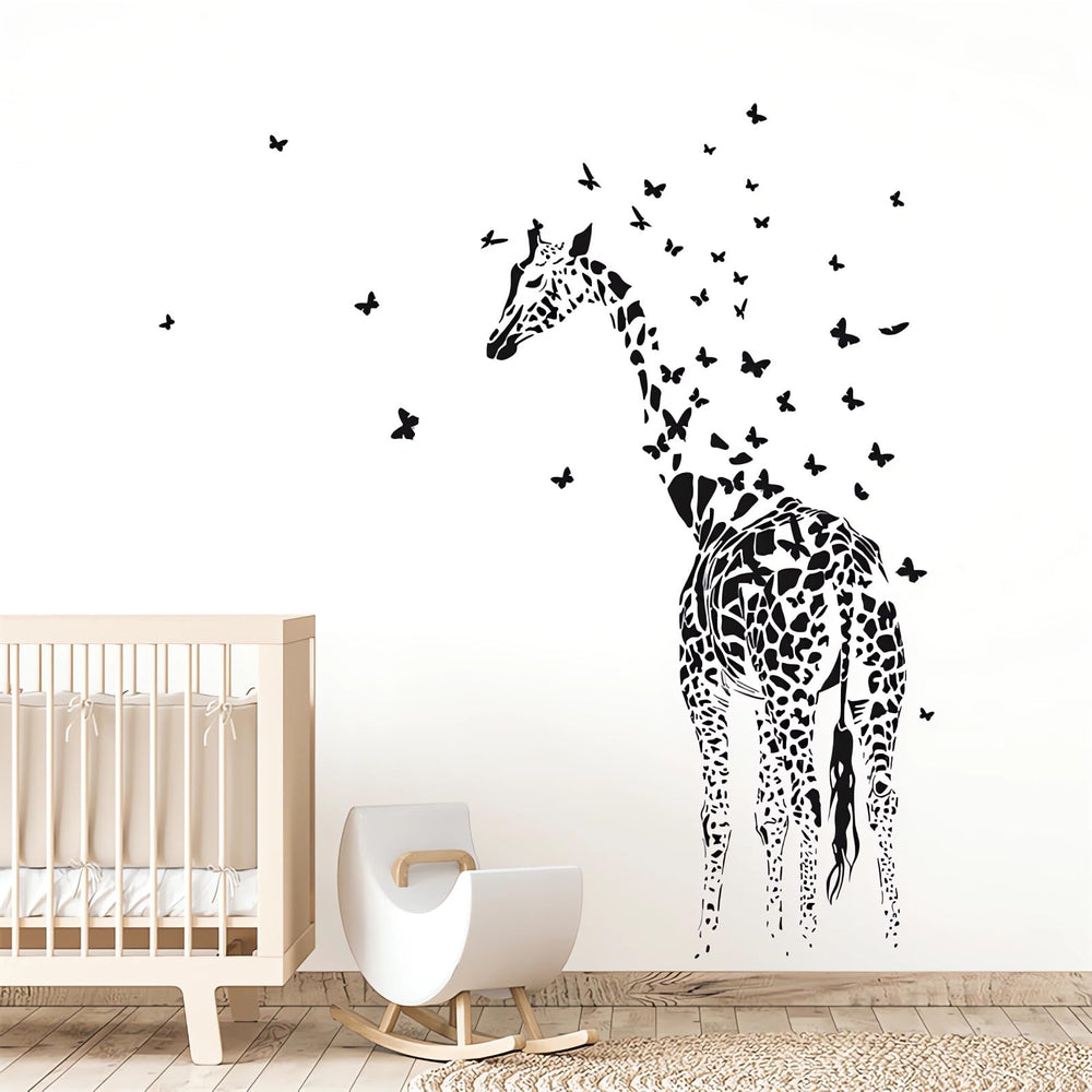 sacinora fluttering butterflies wall decal brightens spaces and sticks to various surfaces