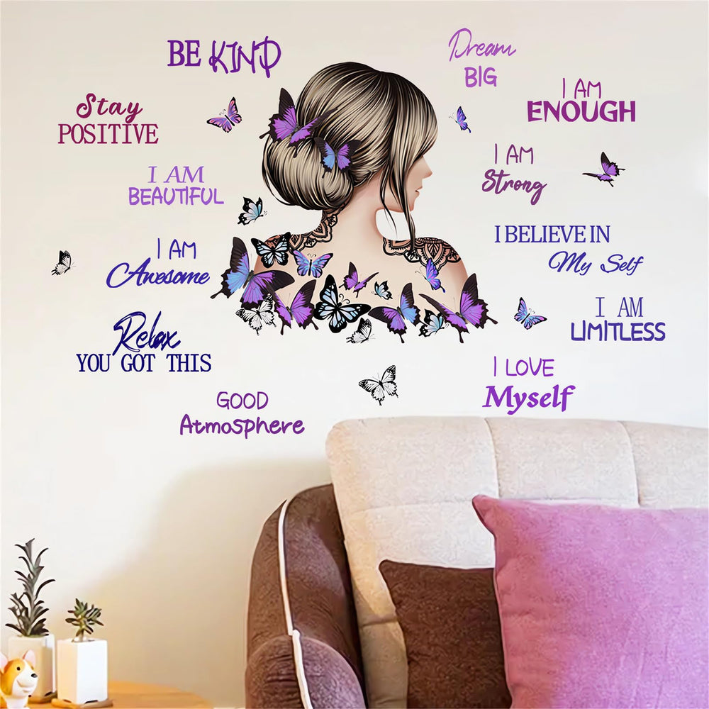 sacinora kids-room butterfly-sticker brightens play spaces and creative corners.