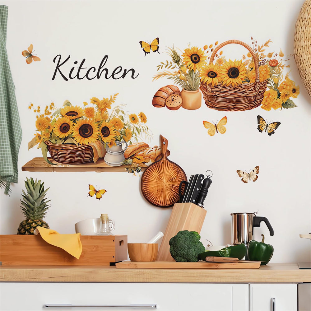 Sacinora living room wall sticker decor enhances spaces with cheerful, easy-to-apply design.