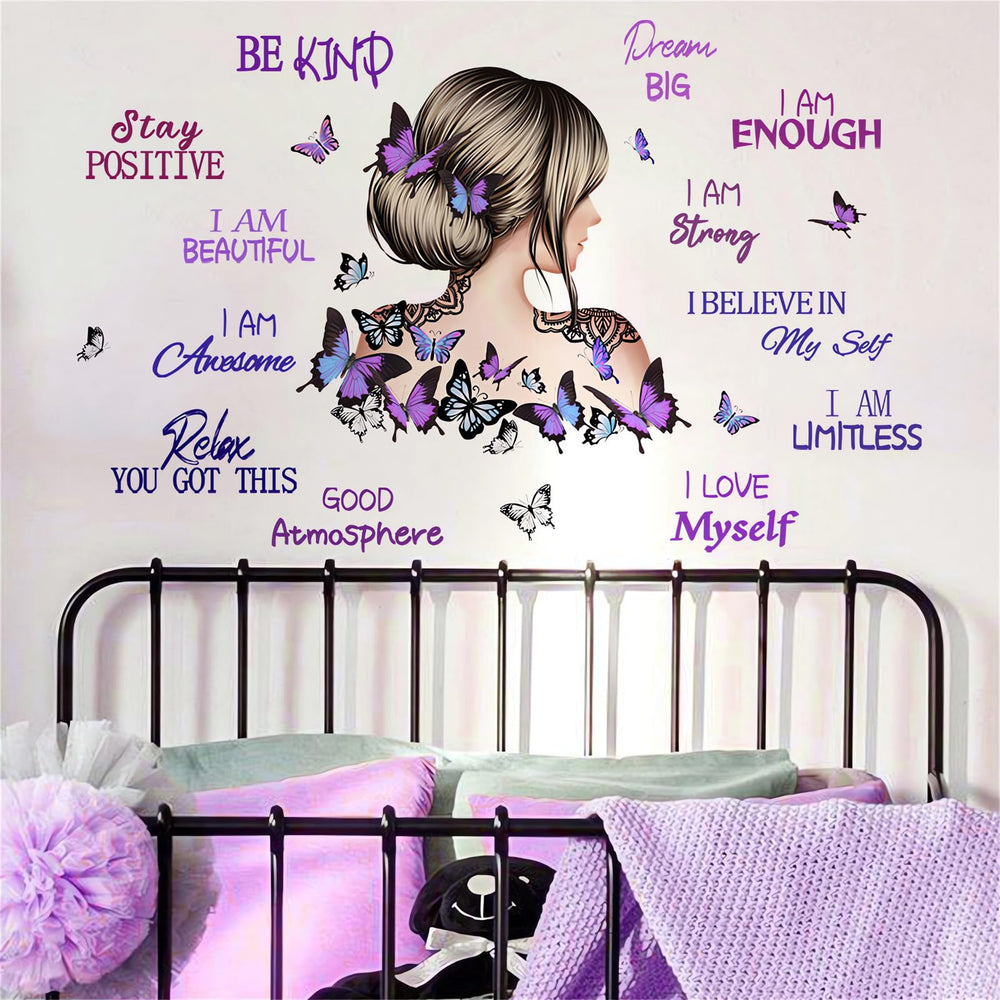sacinora removable vinyl wall-decal easy to reposition on doors or windows.