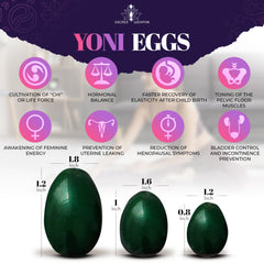 Sacred Weapon Yoni egg large with string for advanced mindful engagement