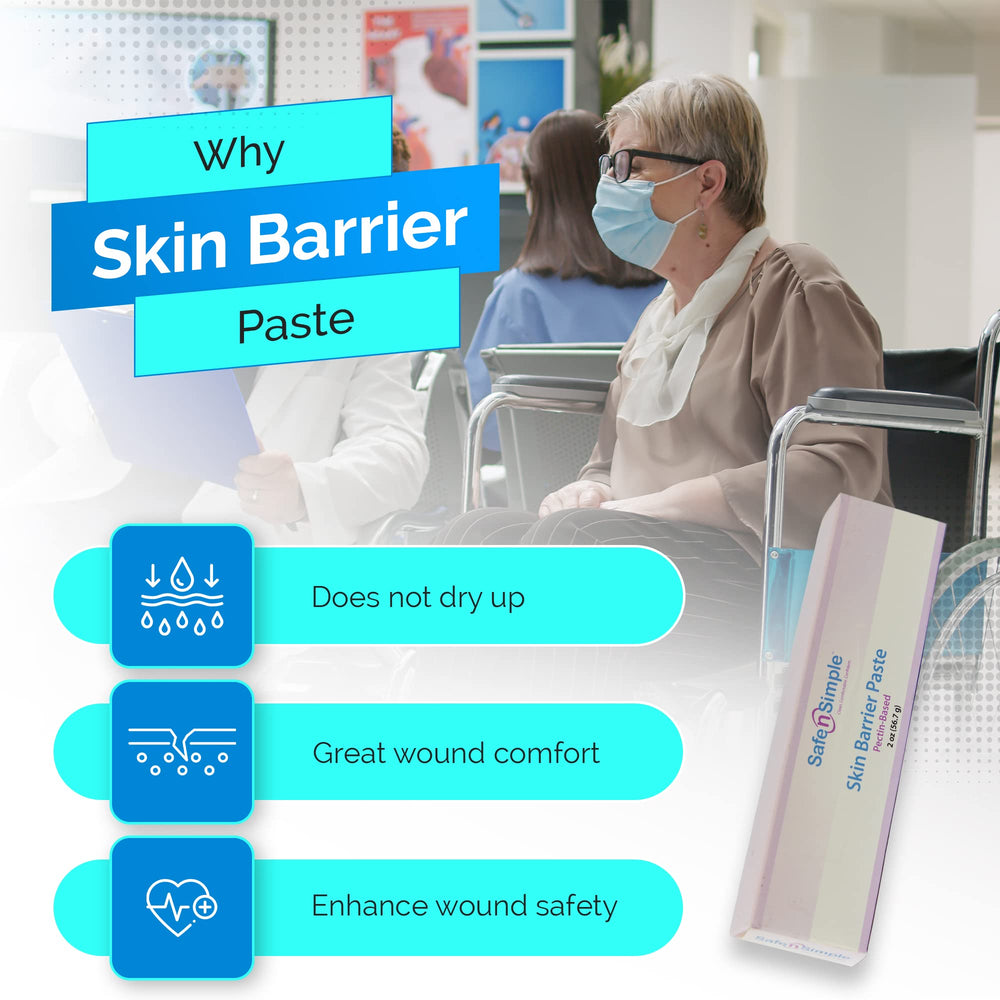 Safe n' Simple paste texture close-up with malleable formula.