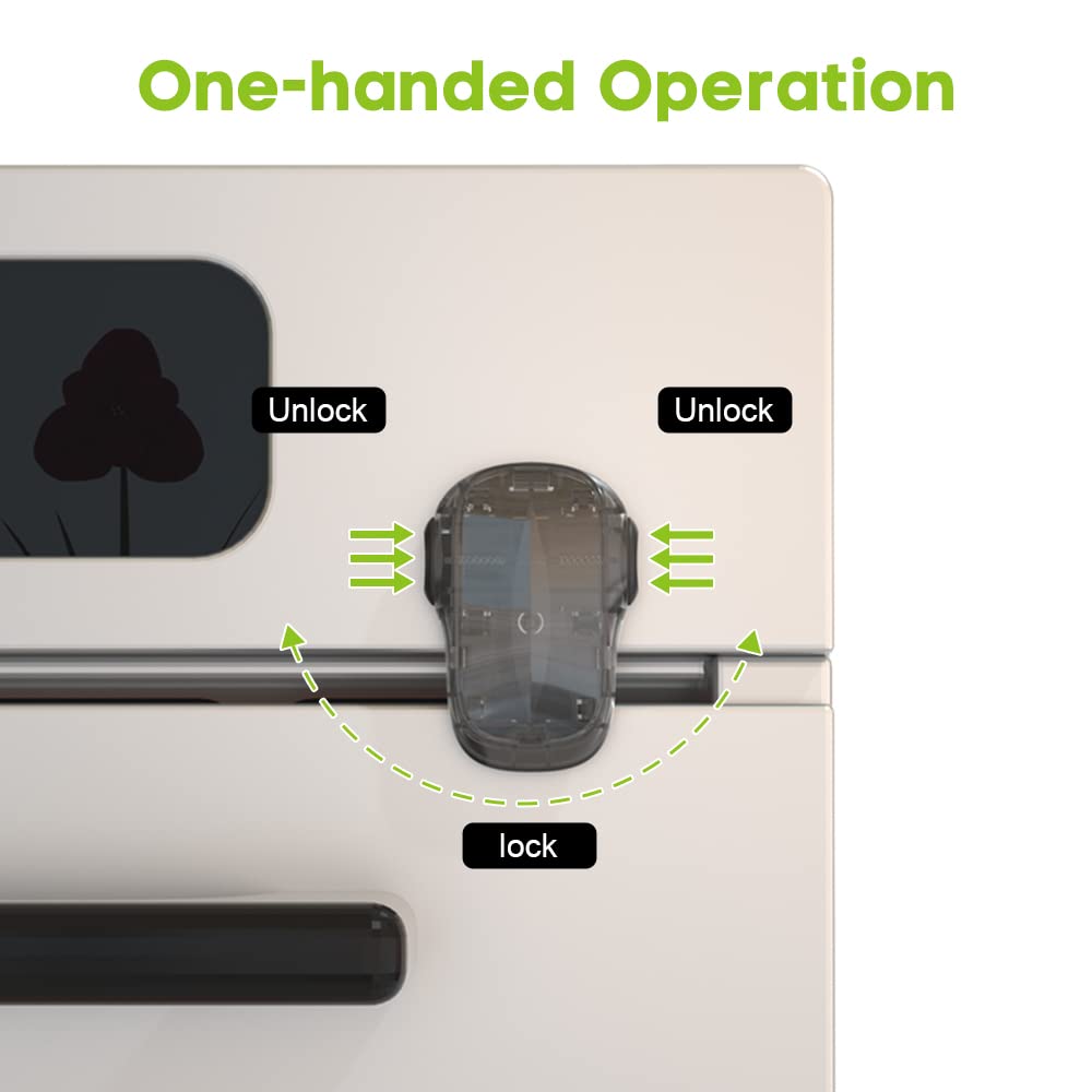Durable PC material of SAFELON lock withstands oven heat