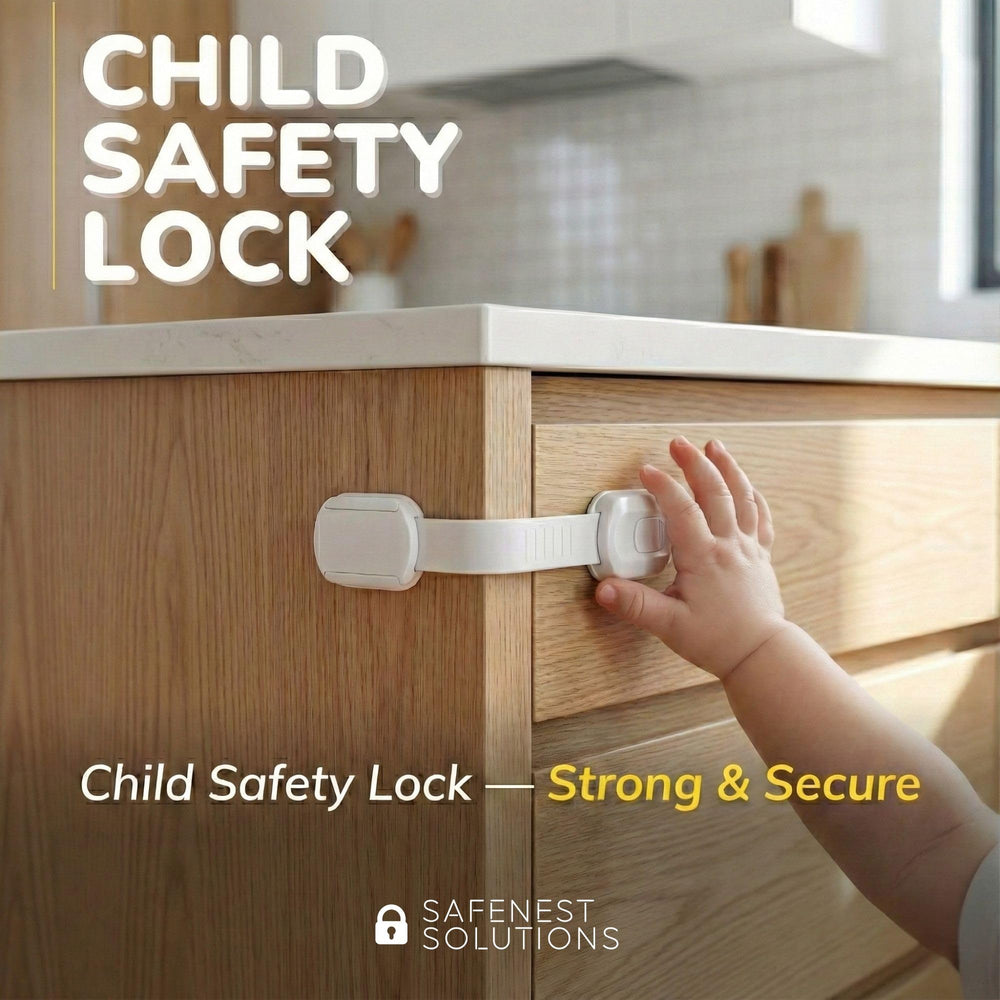 SafeNest three-prong outlet covers keep outlets tidy and safe.