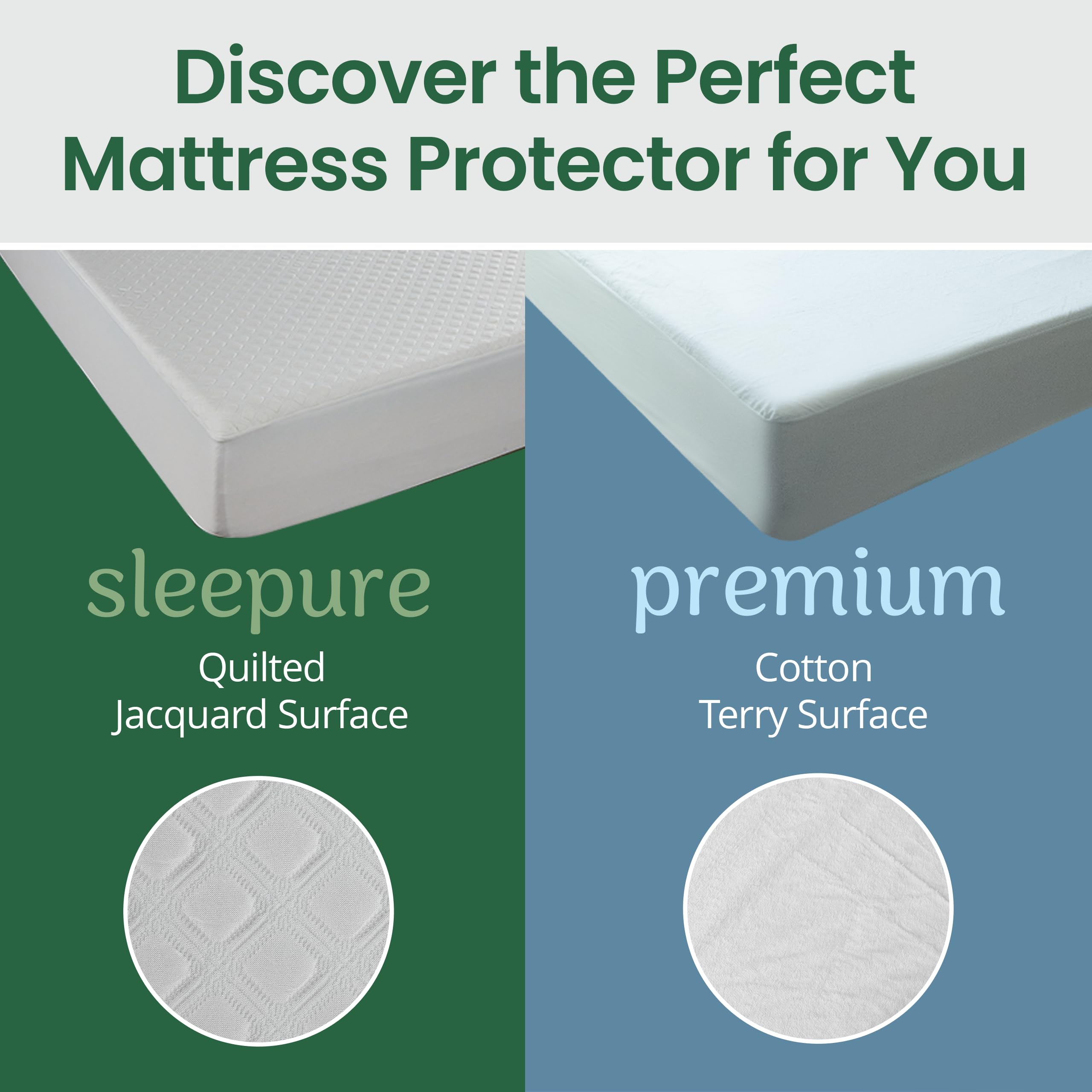 SafeRest Sleepure crib protector offers discreet protection without altering the bed’s appearance.