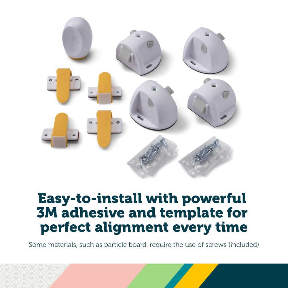 Safety 1st installation template ensures perfect alignment during setup