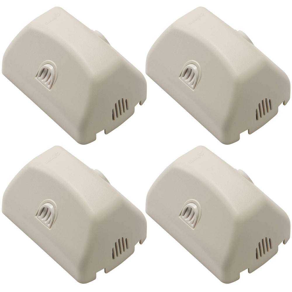 Safety 1st outlet cover with cord shortener in white keeps outlets safe and cords organized.