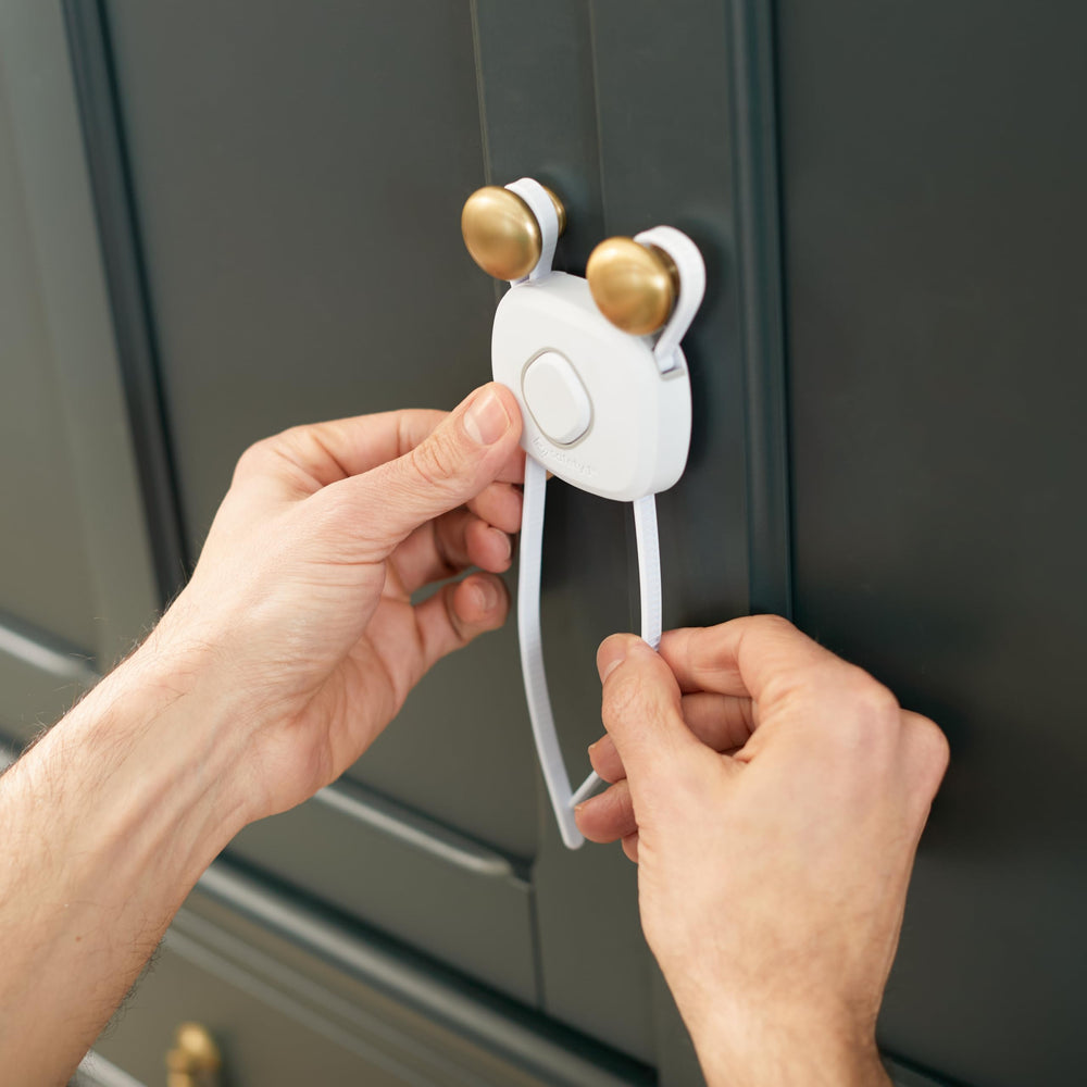 Safety 1st OutSmart Flex Lock two-pack for multi-cabinet safety.