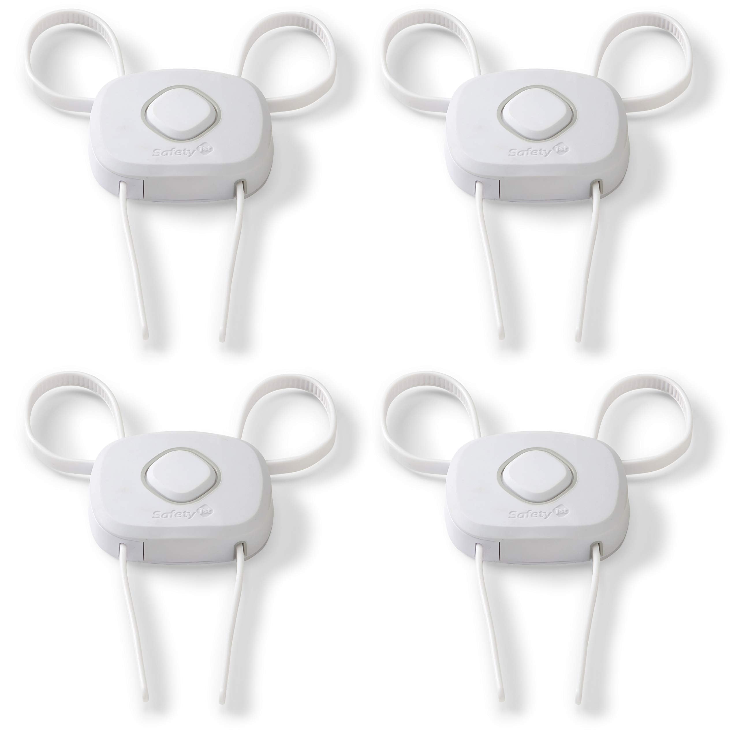Safety 1st OutSmart Flex Lock decoy button deters toddler probing with no effect