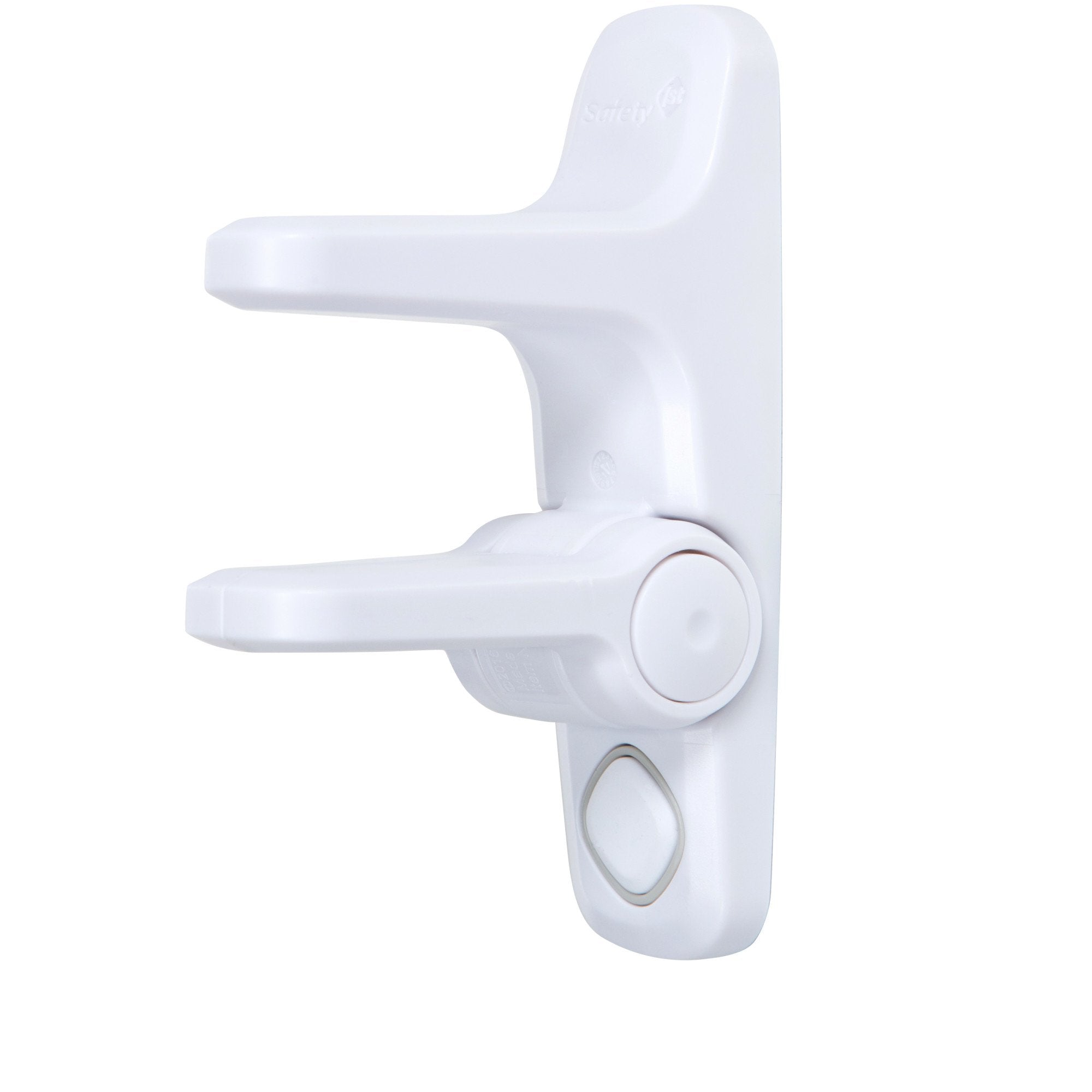 Safety 1st OutSmart in use with adult operation via hinge squeeze