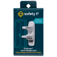Safety 1st OutSmart lever lock front view for childproofing doors