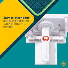 Safety 1st Secure-to-Explore with template alignment ensures easy, precise fit.